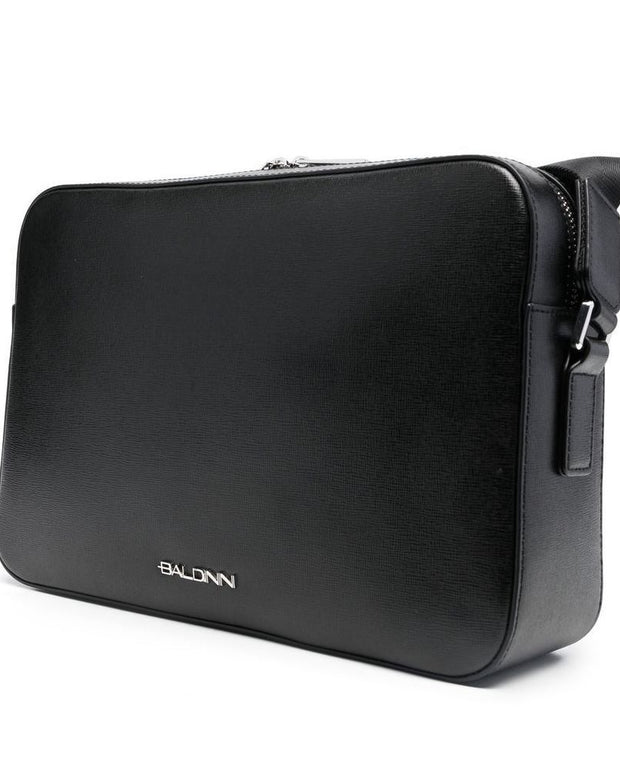 Black Leather Di Calfskin Shoulder Bag