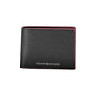 Elegant Leather Bifold Wallet with Contrast Accents