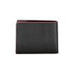 Elegant Leather Bifold Wallet with Contrast Accents