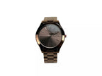 Slim Runway Brown Stainless Steel Watch MK3418 NO BOX