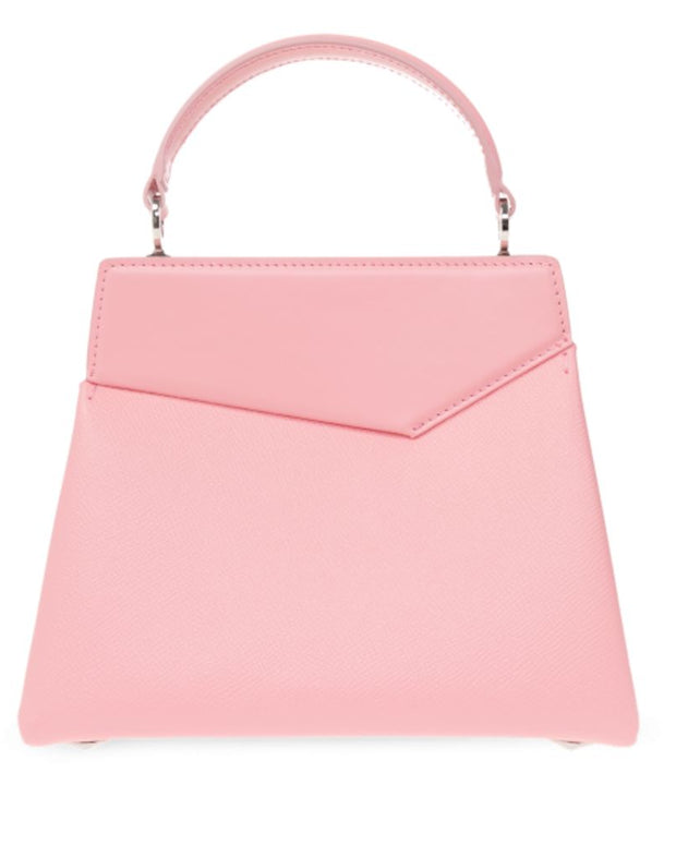 Pink Leather Crossbody Bag