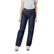 Blue Cotton Relaxed Fit Jean