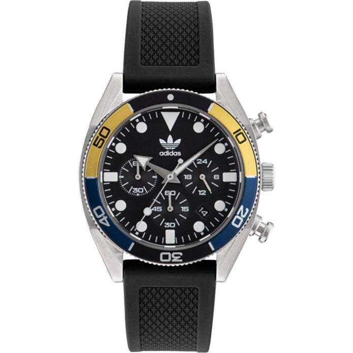 Black Silicone Watch