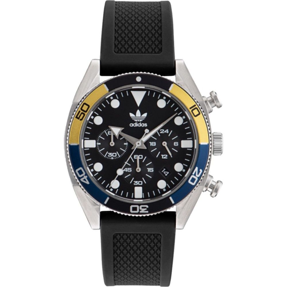 Black Silicone Watch