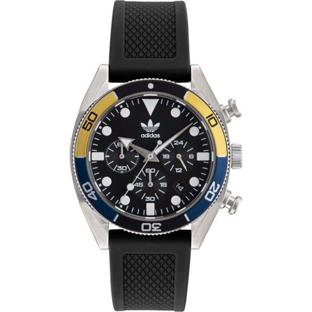 Black Silicone Watch