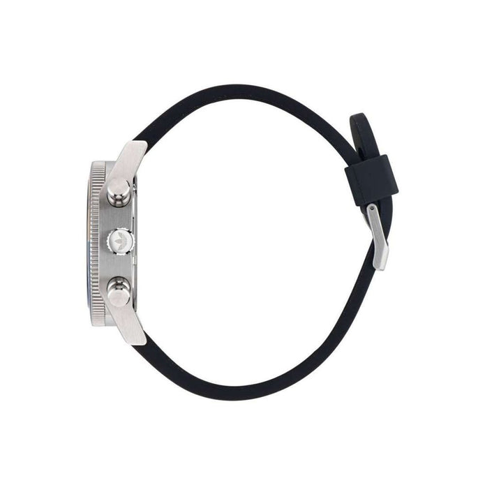 Black Silicone Watch