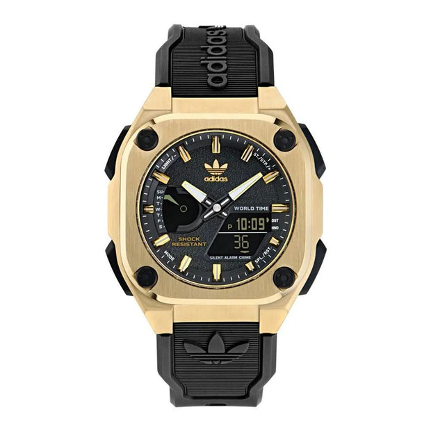 Black Silicone Watch
