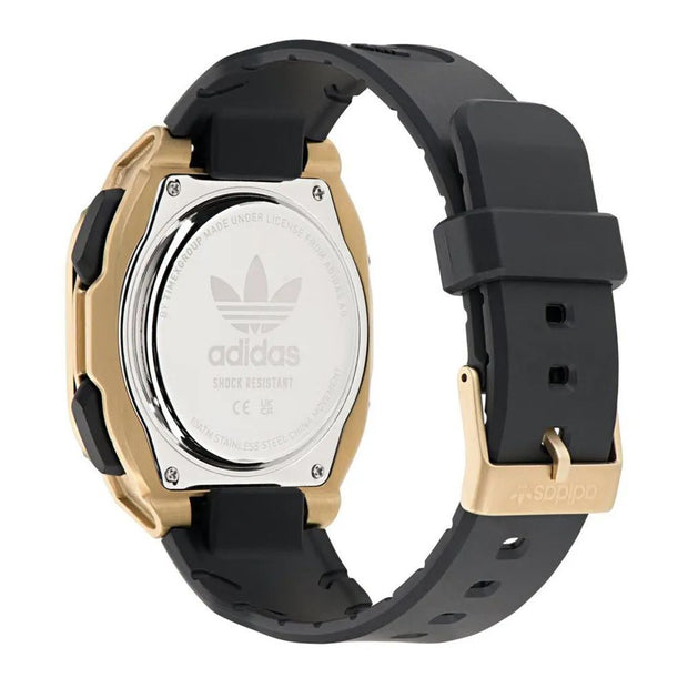 Black Silicone Watch