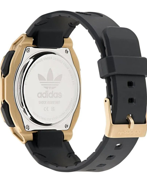 Black Silicone Watch