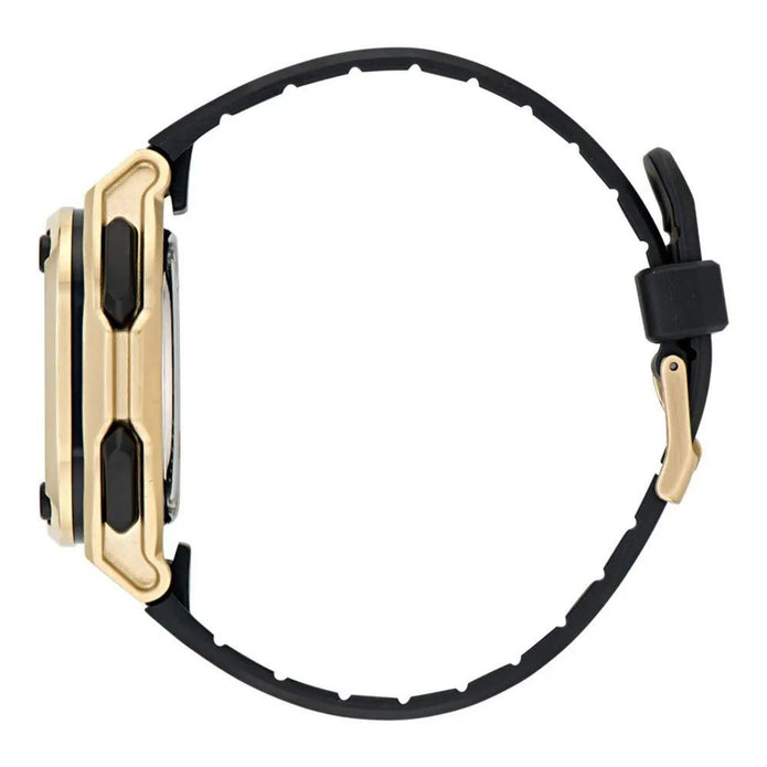 Black Silicone Watch