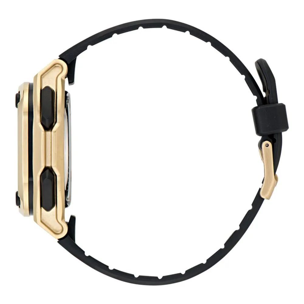 Black Silicone Watch