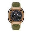 Green Silicone Watch