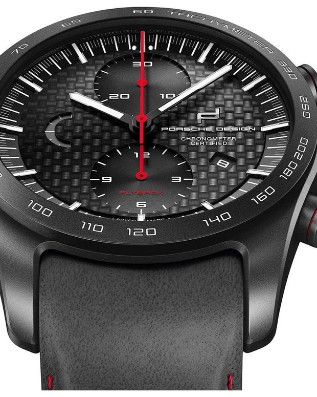 Black Leather Watch