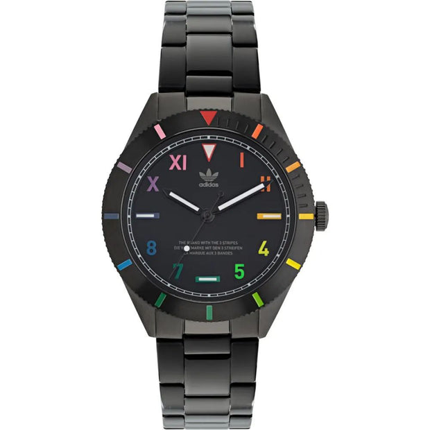 Black Stainless Steel Stainless Steel Watch