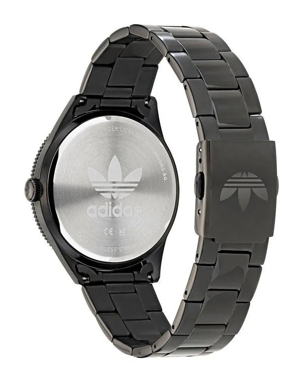 Black Stainless Steel Stainless Steel Watch