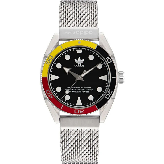 Gray Stainless Steel Watch