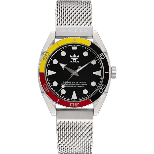 Gray Stainless Steel Watch