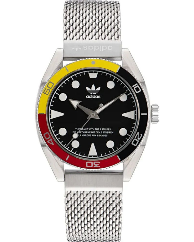 Gray Stainless Steel Watch