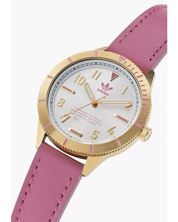 Multicolor Leather Watch