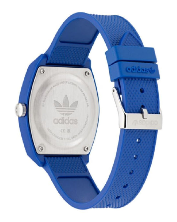 Blue Silicone Watch
