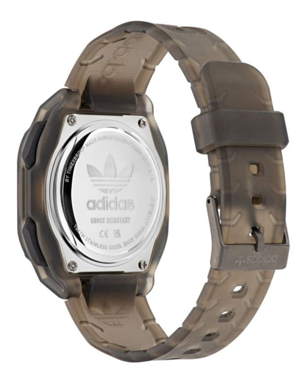 Brown Silicone Watch