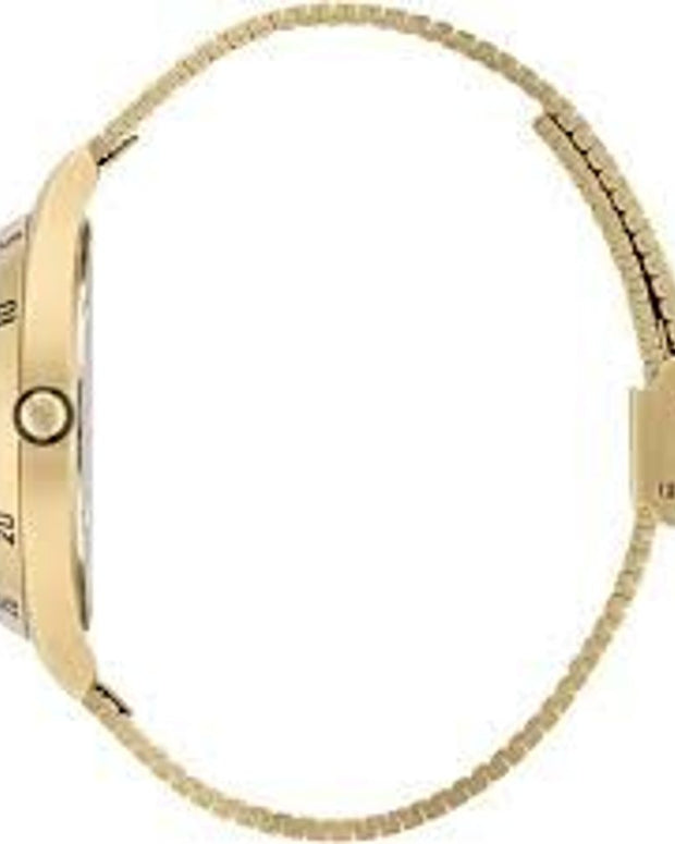 Gold Stainless Steel Watch