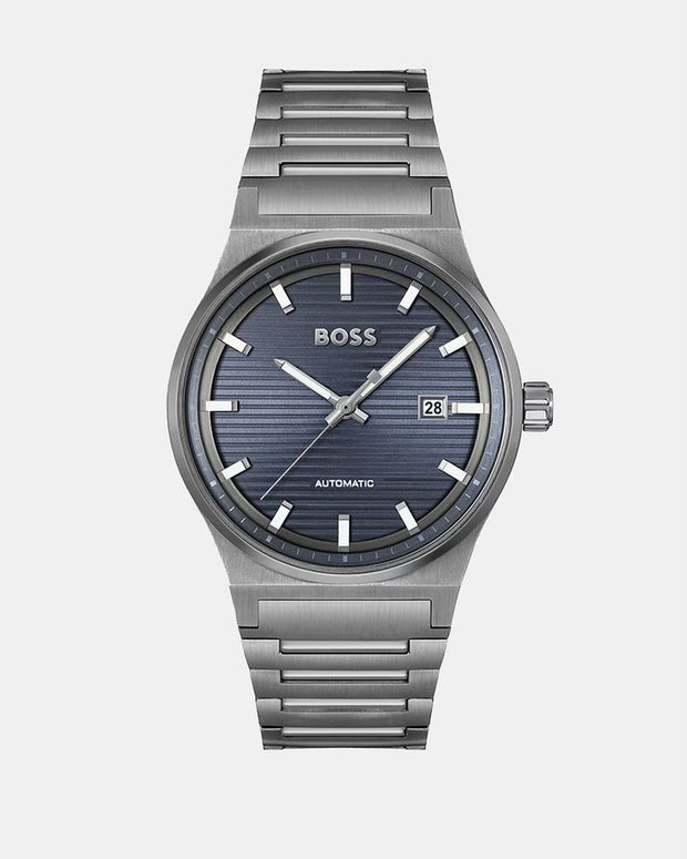 Gray Stainless Steel Watch