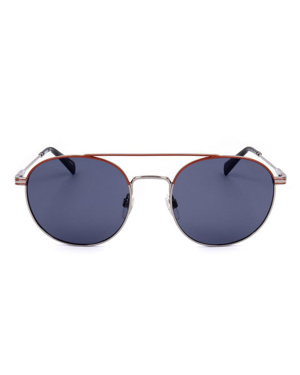 Gray Stainless Steel Sunglasses