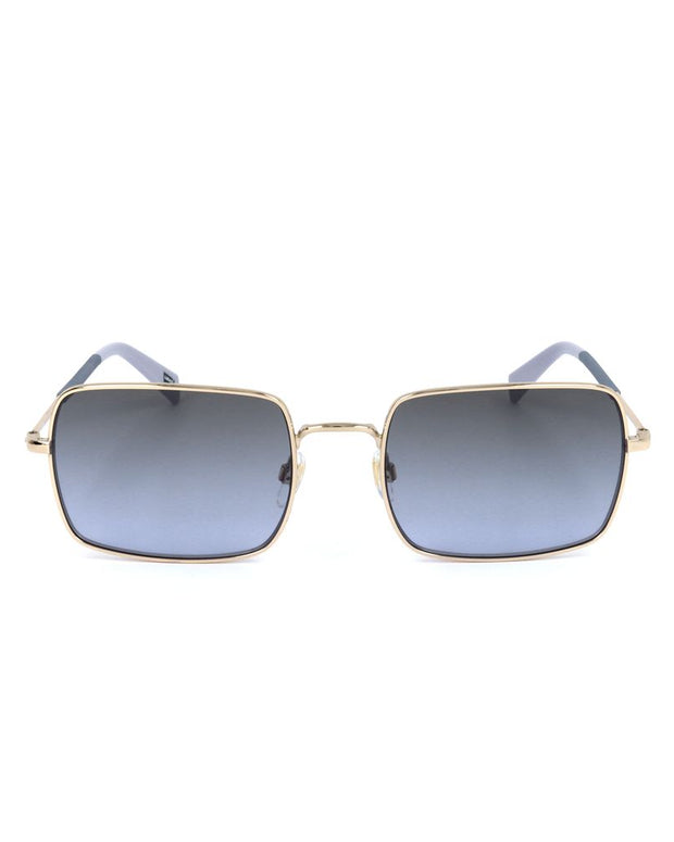 Gray Stainless Steel Sunglasses