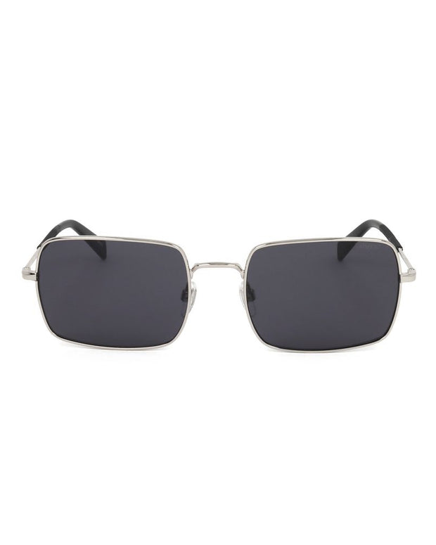 Gray Stainless Steel Sunglasses