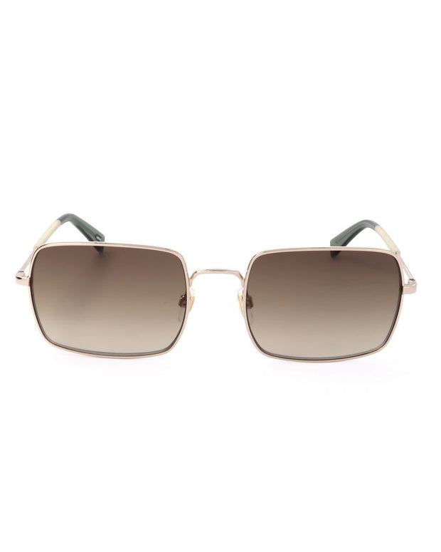 Gold Stainless Steel Sunglasses