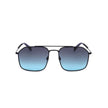 Gray Stainless Steel Sunglasses