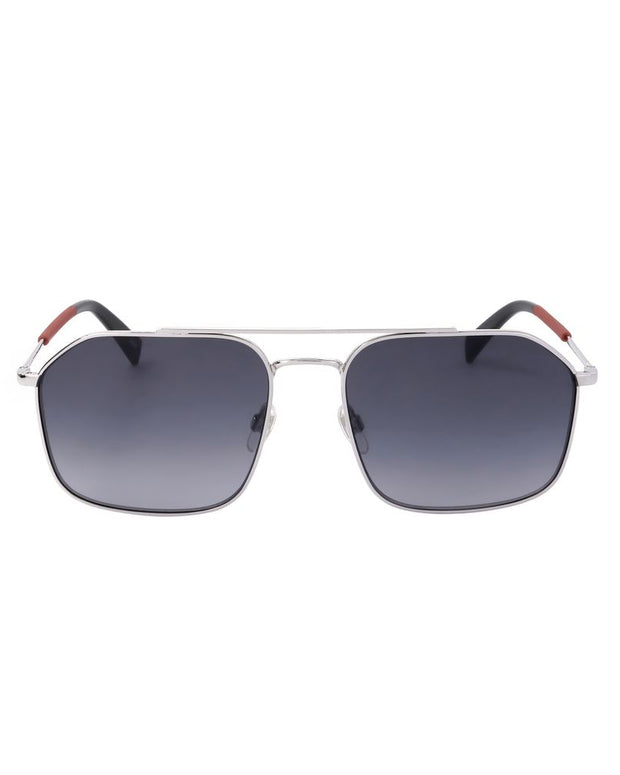 Gray Stainless Steel Sunglasses