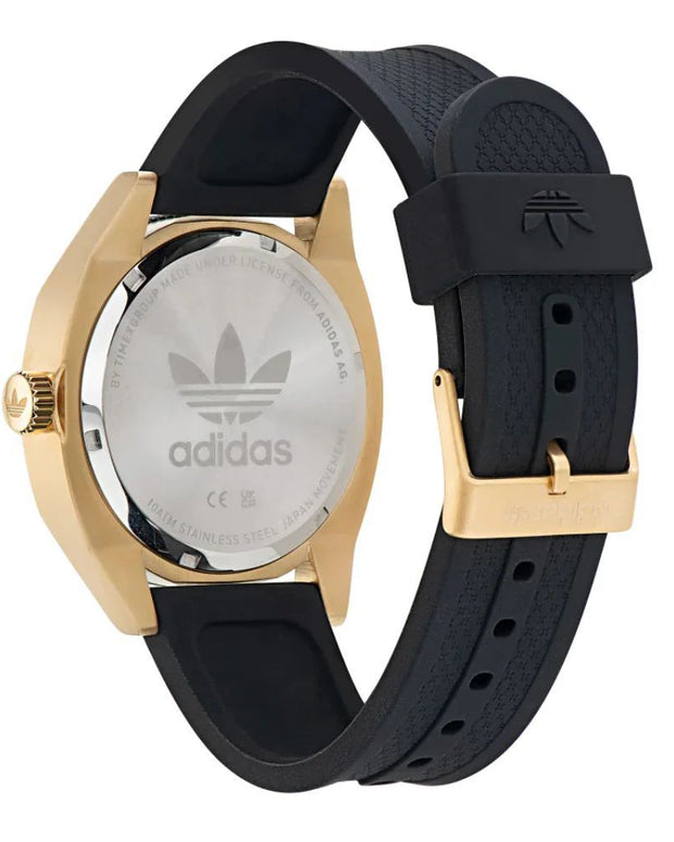 Black Silicone Watch