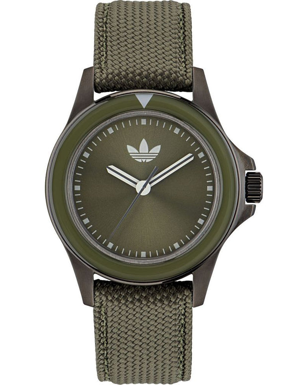 Green Fabric Watch
