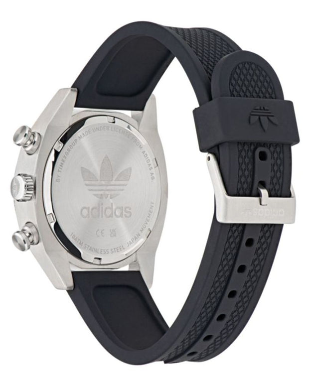 Black Silicone Watch