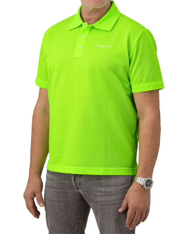 Green Cotton Polo Shirt