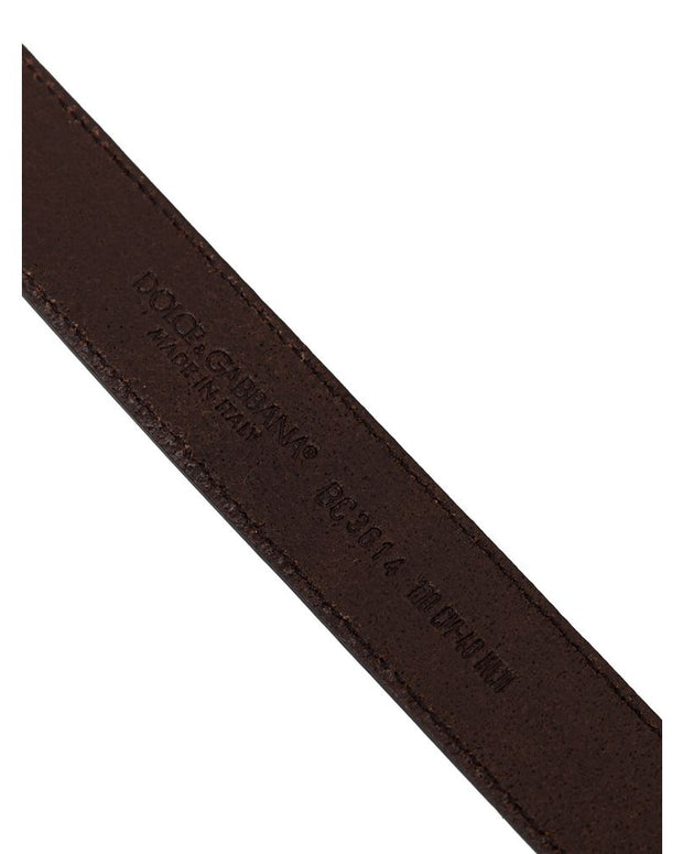Brown Calfskin Belt