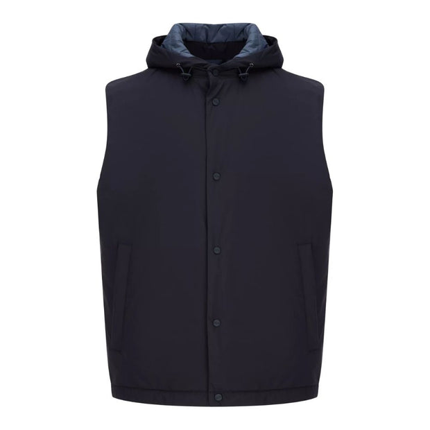 Blue Nylon Vest