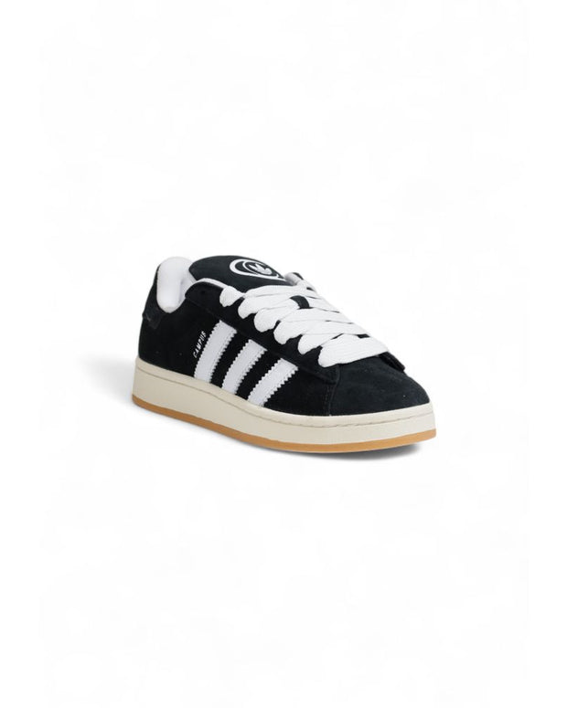 Black Suede Leather Sneaker