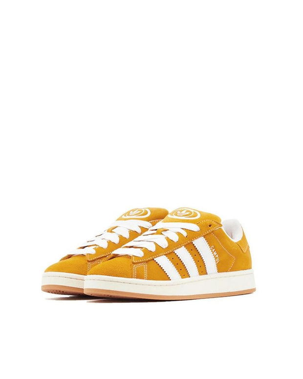 Orange Suede Leather Sneaker