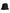 Black Wide Brim Nylon Bucket Hat