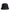 Black Wide Brim Nylon Bucket Hat