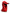Red Logo Polyester Wide Brim Balaclava Hat