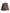 Brown Logo Monogram Cotton Bucket Cap