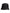 Black Cotton Wide Brim Bucket Hat