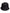 Black Cotton Wide Brim Bucket Hat
