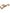 Gold Brass Lily Crystal Sacred Heart Pendant Necklace