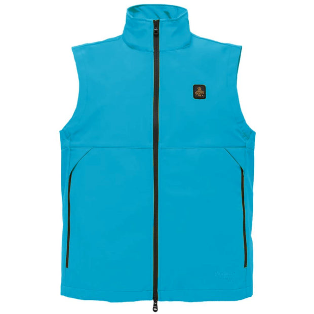 Light Blue Polyester Vest