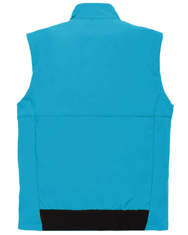 Light Blue Polyester Vest